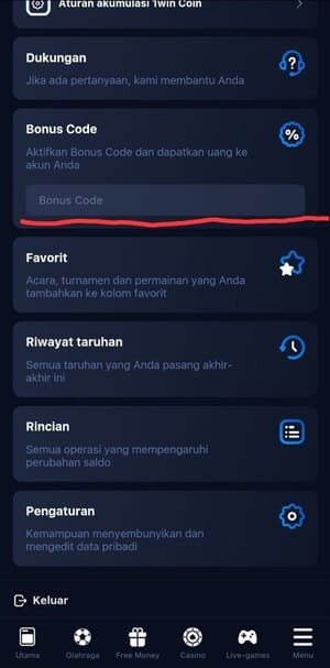 Paggamit ng mga Promo Code sa 1Win App sa Pilipinas